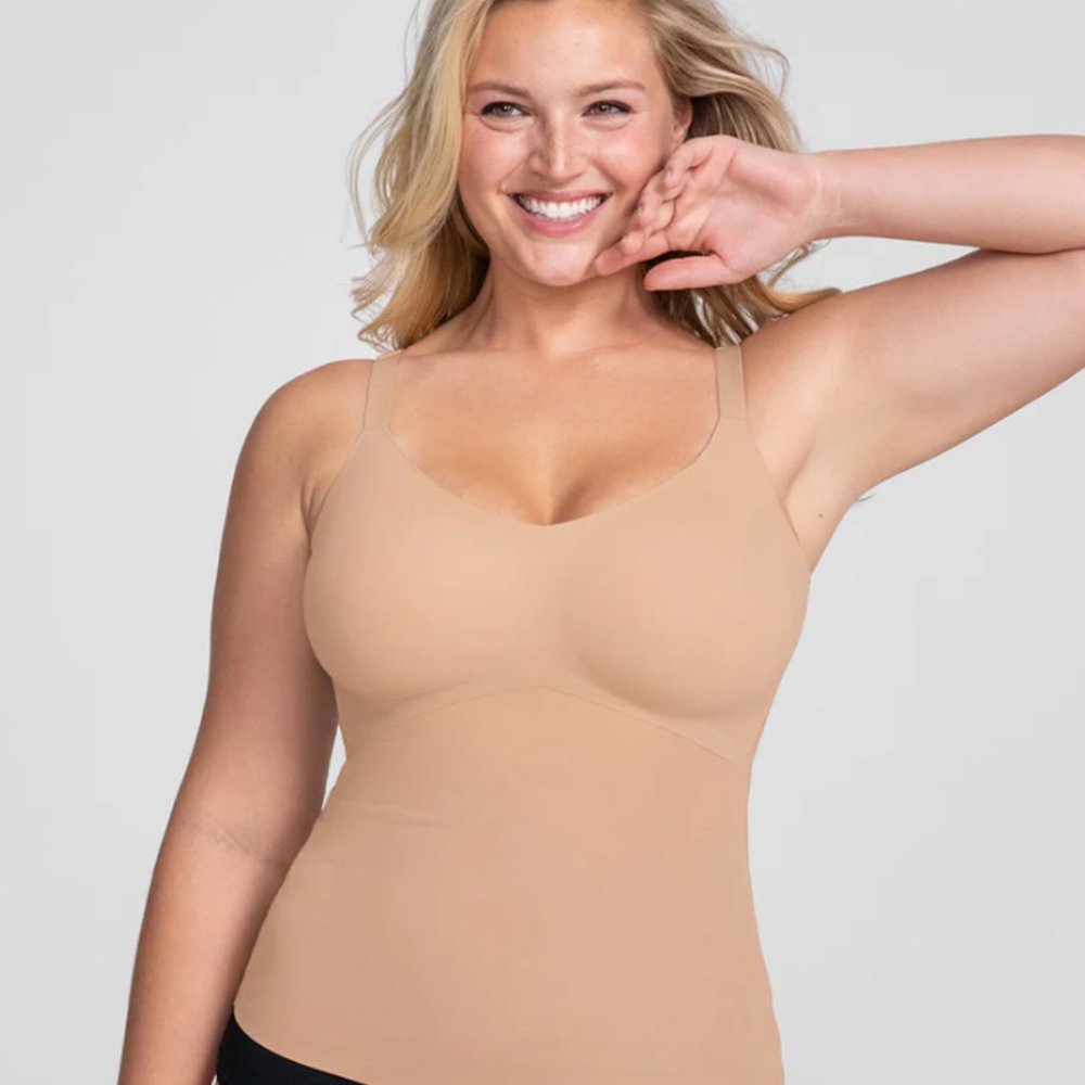 Honeylove LiftWear Cami, Size XL Sand